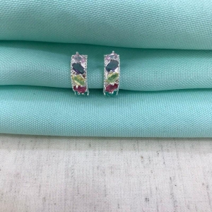 ARGOLA SUBLIME ZIRCÔNIA BANHADO A PRATA