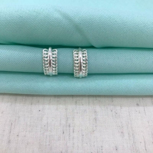 EARHOOK ELOS BANHADO A PRATA