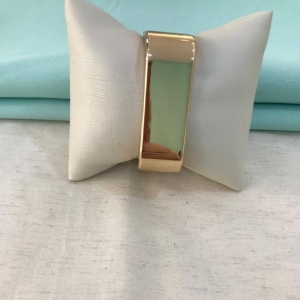 BRACELETE QUADRADO BANHADO A OURO