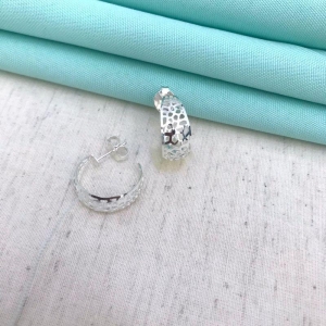 ARGOLA AROA BANHADO A PRATA