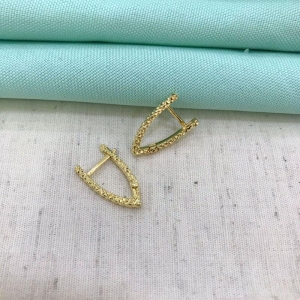 ARGOLA LUME BANHADO A OURO