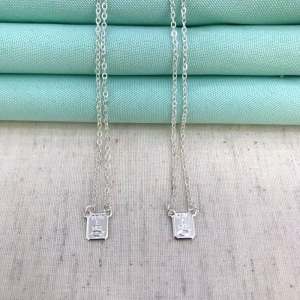 ESCAPULÁRIO PAI NOSSO BANHADO A PRATA