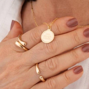 ANEL ENCANTO BANHADO A OURO