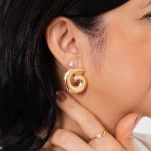 BRINCO PONTO DE LUZ GOLD BANHADO A OURO