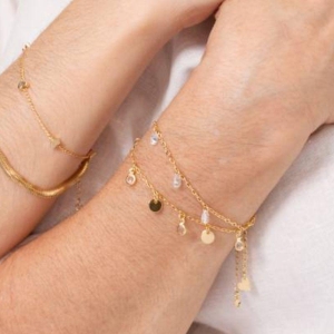 PULSEIRA TIFFANY BANHADO A OURO