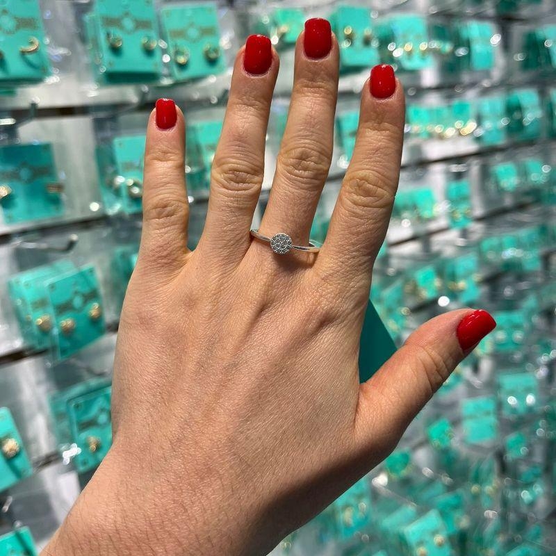 ANEL CHUVEIRINHO CLASSIC BANHADO A PRATA