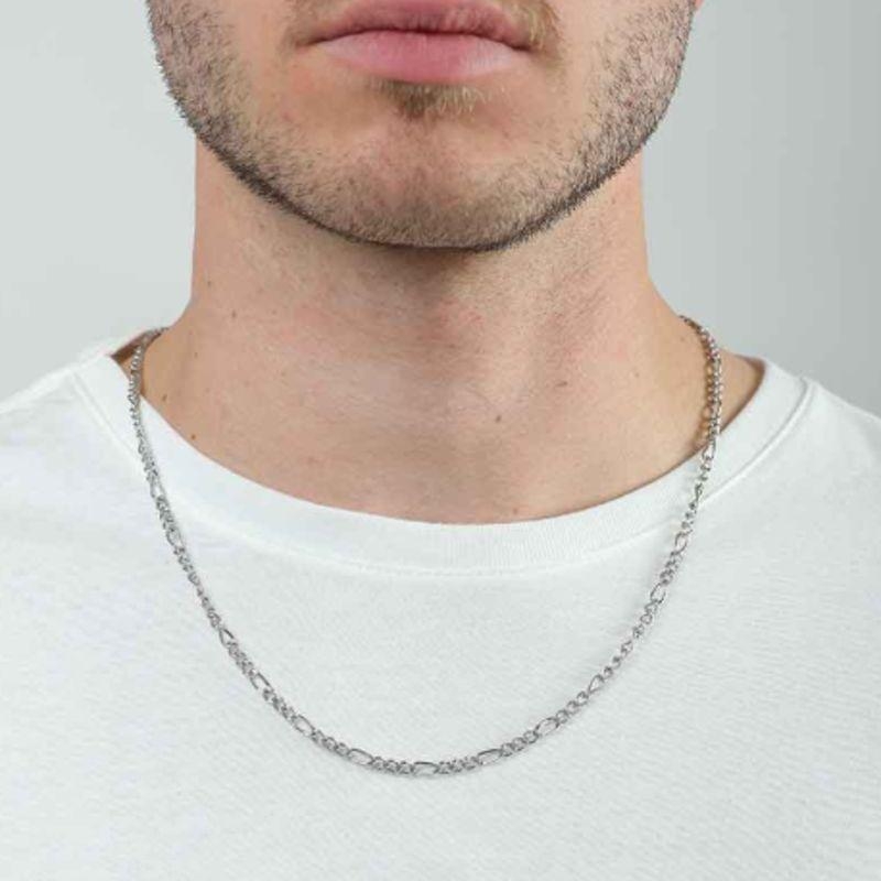 CORRENTE FÍGARO MASC AÇO INOXIDÁVEL