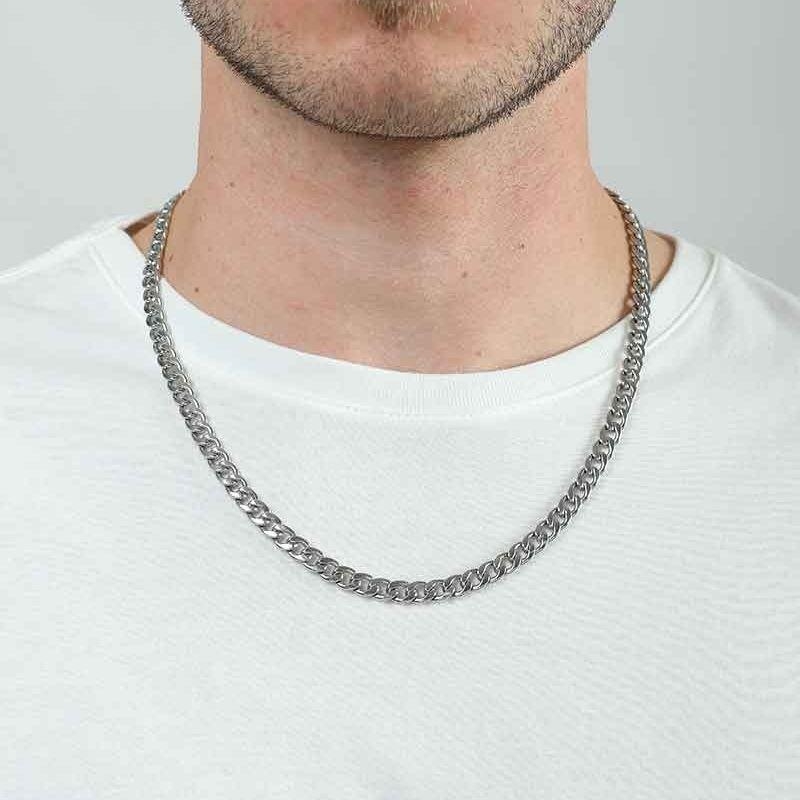 CORRENTE GRUMET MASC AÇO INOXIDÁVEL