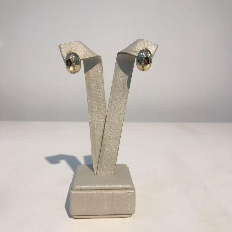 MEIA ARGOLA COM ZIRCÔNIA BANHADO A OURO