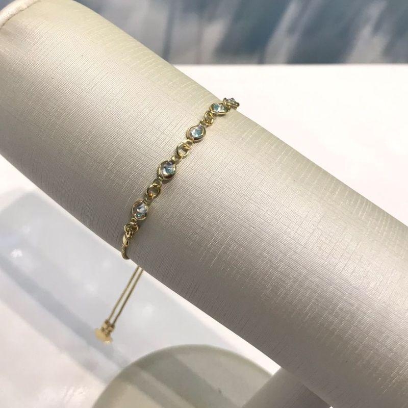 PULSEIRA TIFFANY BANHADO A OURO