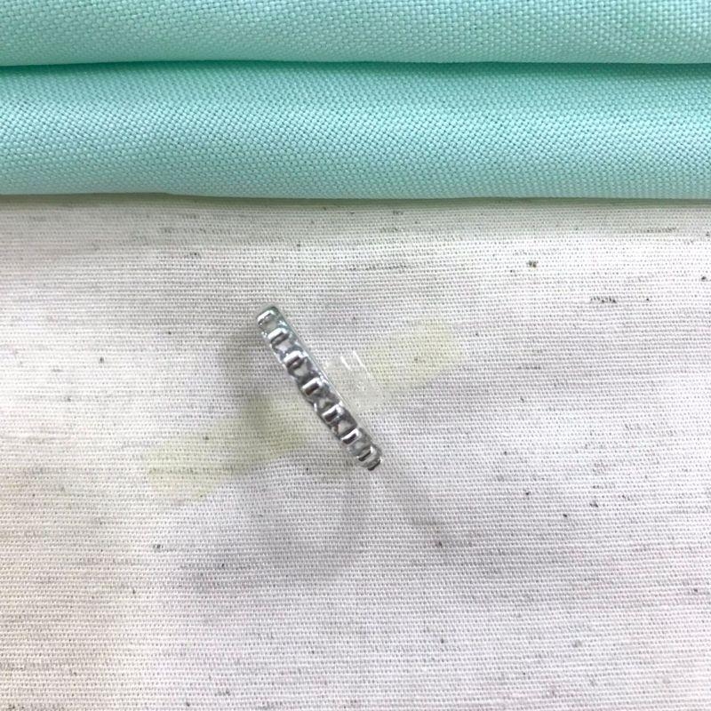 APARADOR EM ZIRCÔNIA BANHADO A PRATA