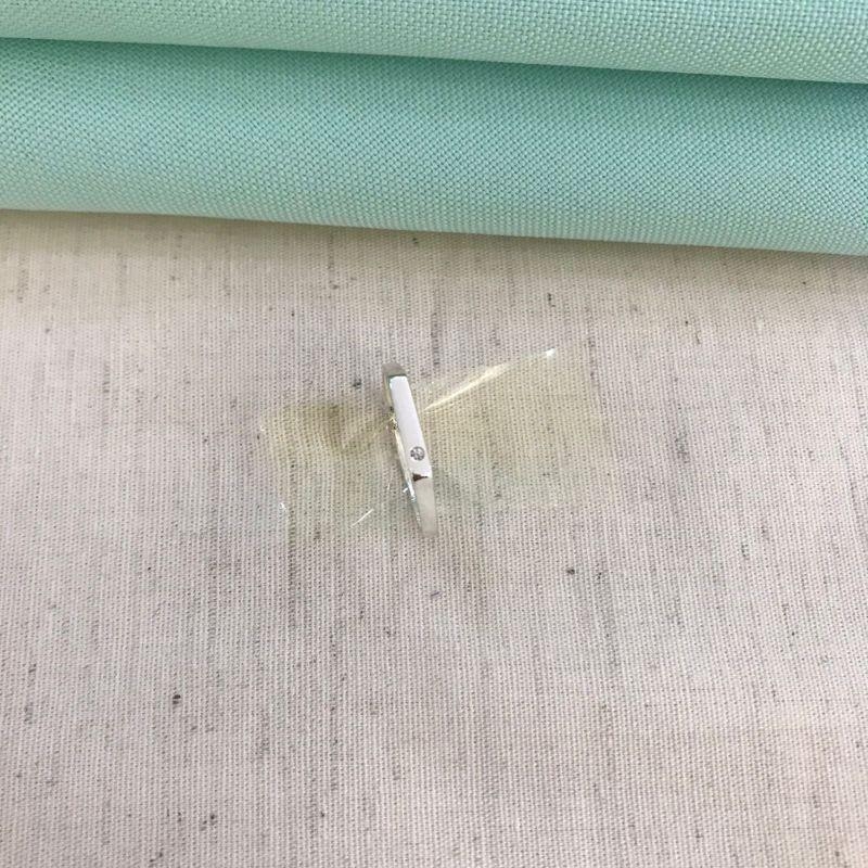 APARADOR QUADRADO BANHADO A PRATA