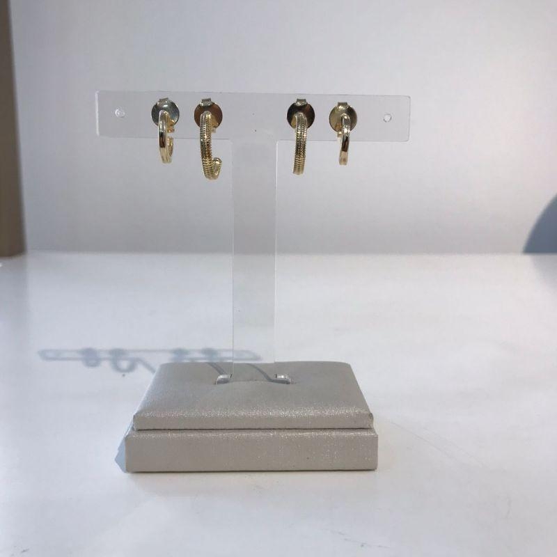 ARGOLINHA SLIM BANHADO A OURO