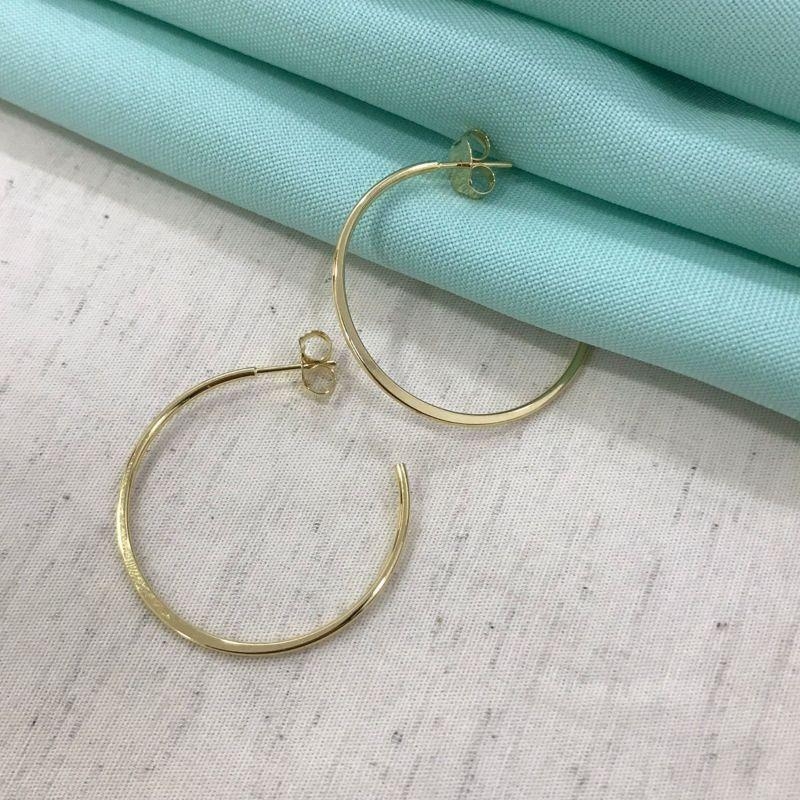 ARGOLA BANHADO A OURO