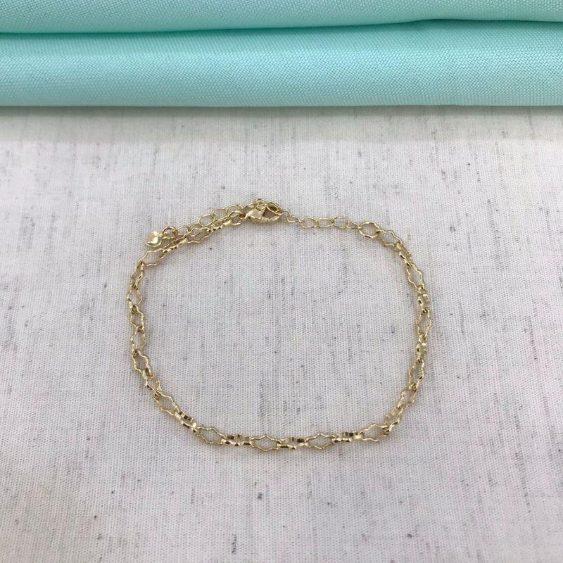 PULSEIRA ELOS BANHADO A OURO