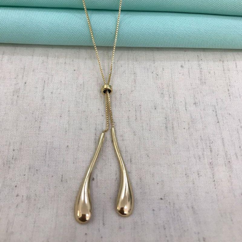 GRAVATINHA ORGÂNICA MAXI BANHADO A OURO