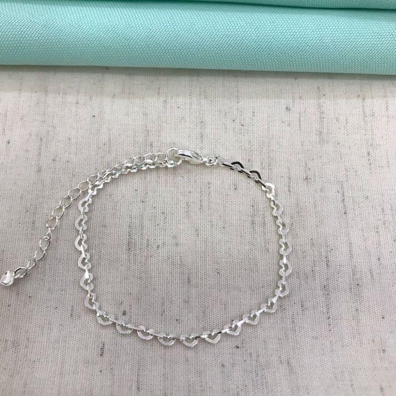 PULSEIRA AMORE BANHADO A PRATA