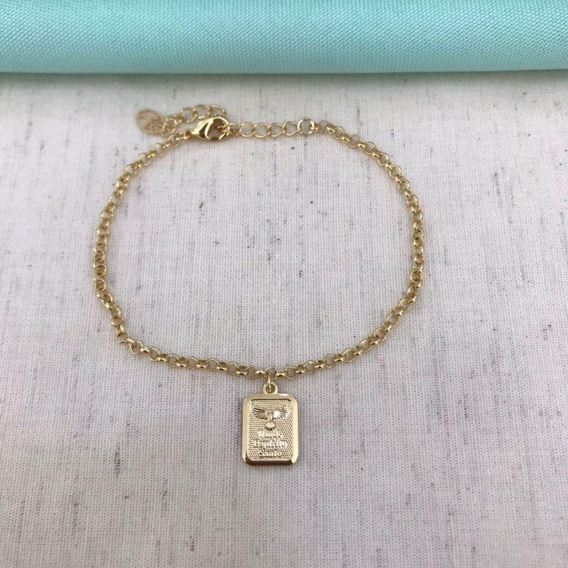 PULSEIRA ESPÍRITO SANTO BANHADO A OURO