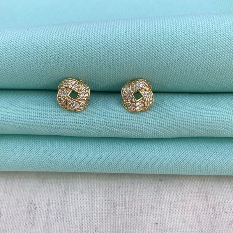 BRINCO FRESH ZIRCÔNIA BANHADO A OURO