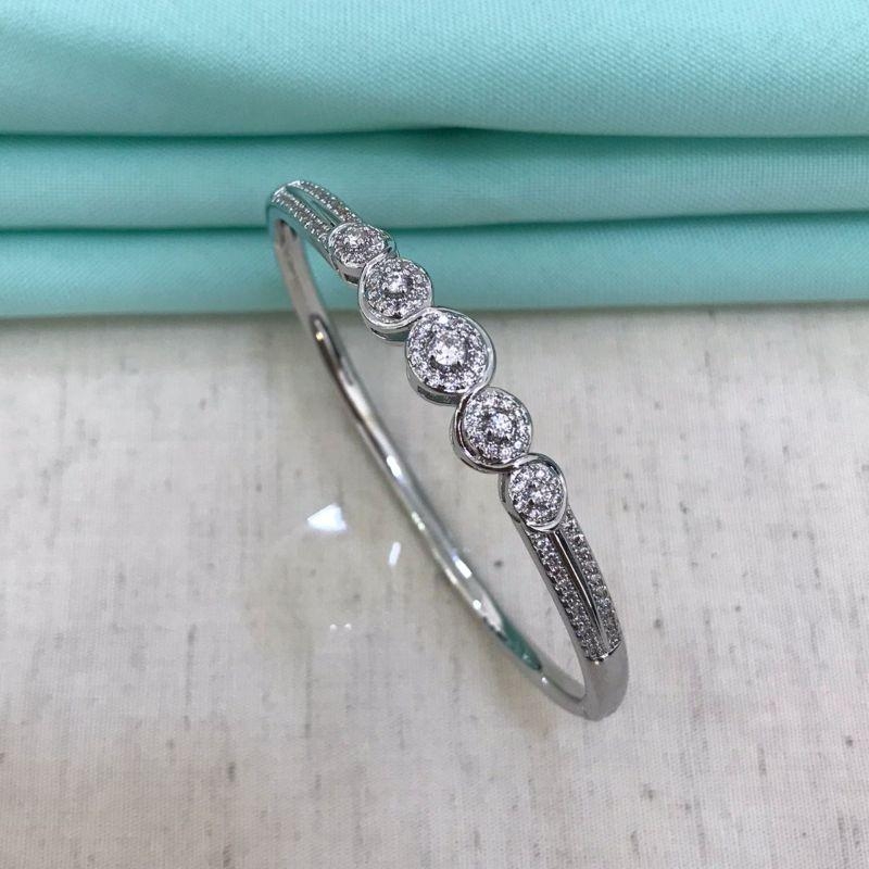 BRACELETE DORÉ ZIRCÔNIA BANHADO A PRATA