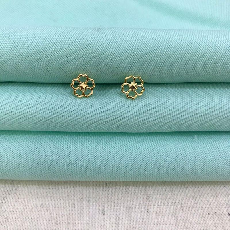 BRINCO DORA BANHADO A OURO