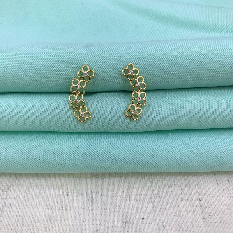 EARCUFF NOX BANHADO A OURO