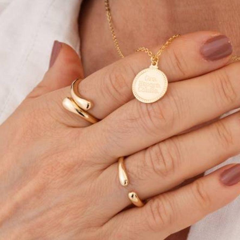 ANEL ENCANTO BANHADO A OURO