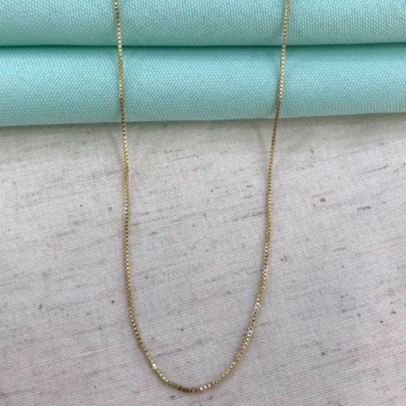 COLAR VENEZIANA BANHADA OURO