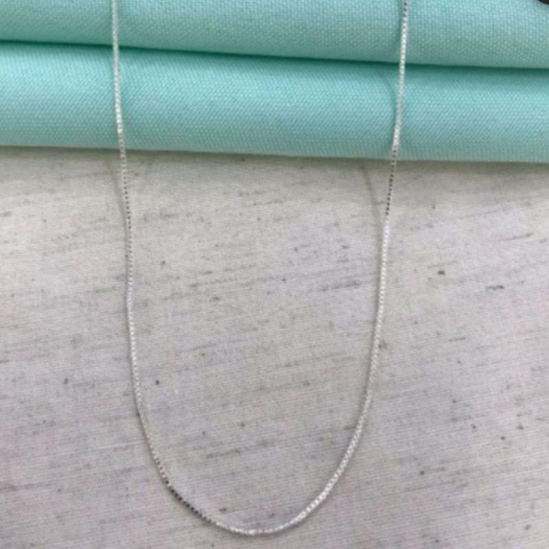 COLAR VENEZIANA BANHADO PRATA