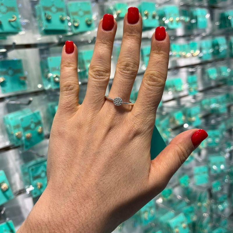 ANEL CHUVEIRINHO CLASSIC BANHADO A PRATA