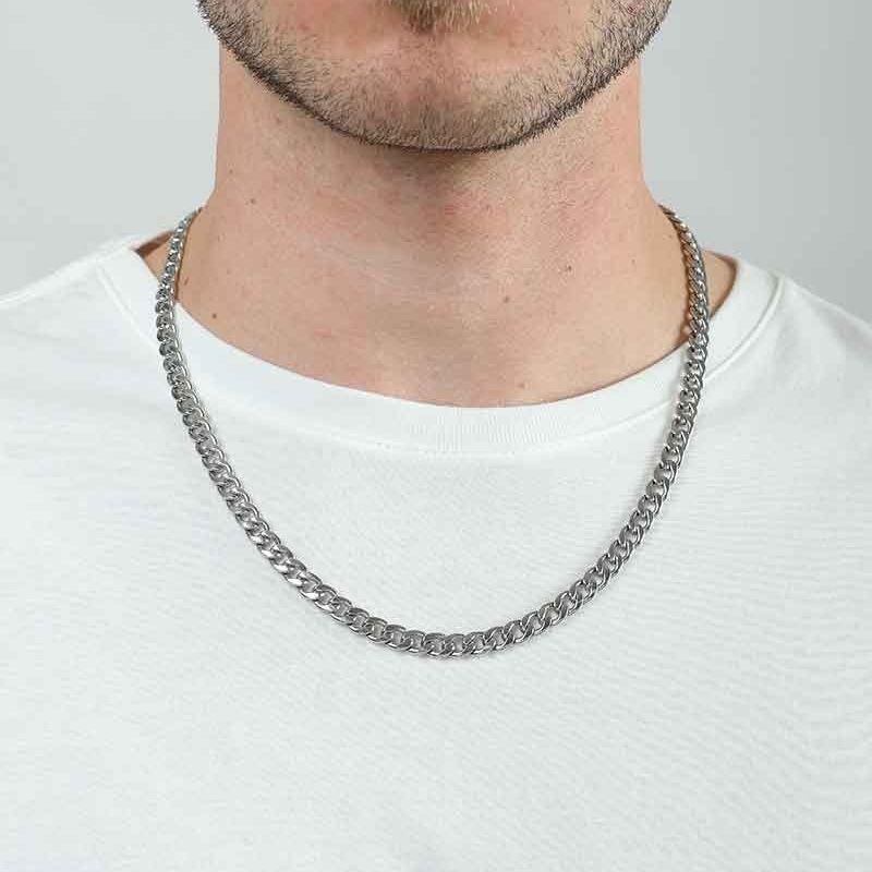 CORRENTE GRUMET MASC AÇO INOXIDÁVEL