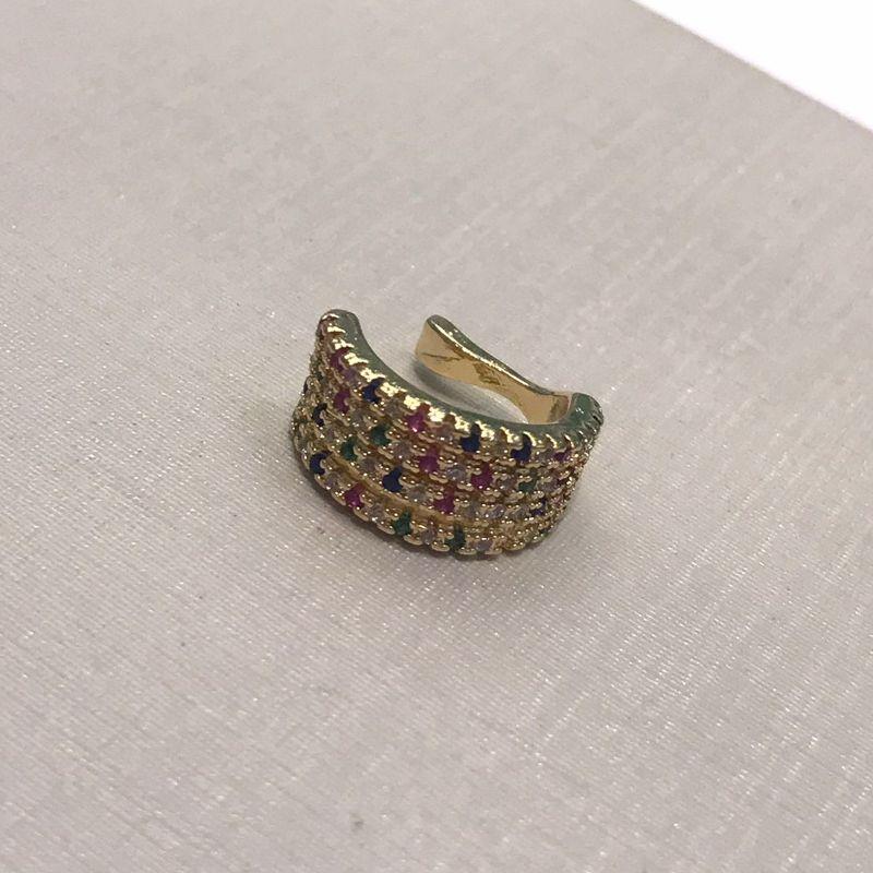 FAKE PIERCING GOLD COLOR BANHADO A OURO