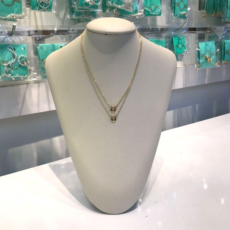 ESCAPULÁRIO PAI NOSSO BANHADO A OURO