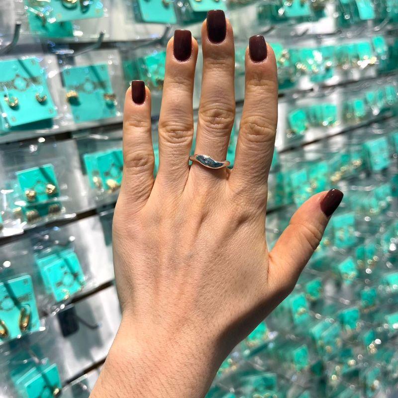 ANEL LISO REGULÁVEL BANHADO A PRATA