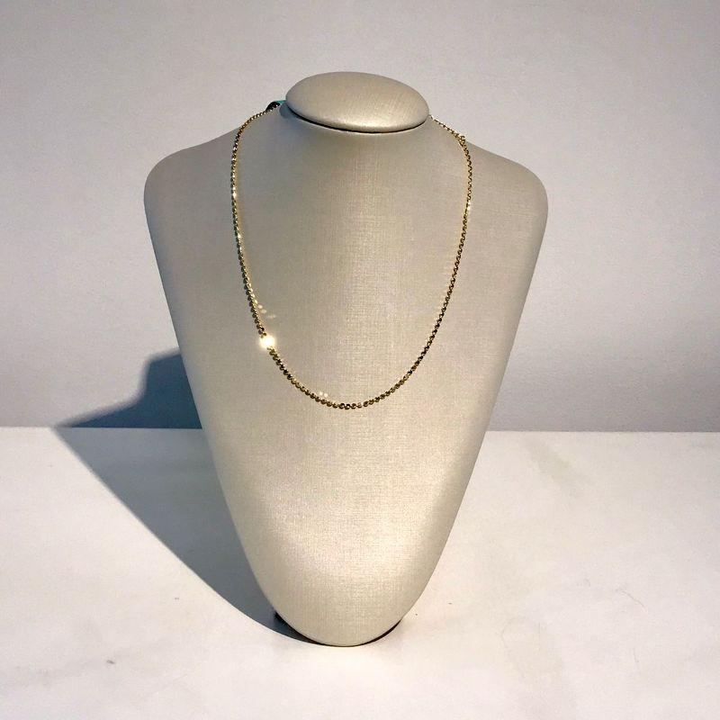 CHOKER FLUIR BANHADO A OURO