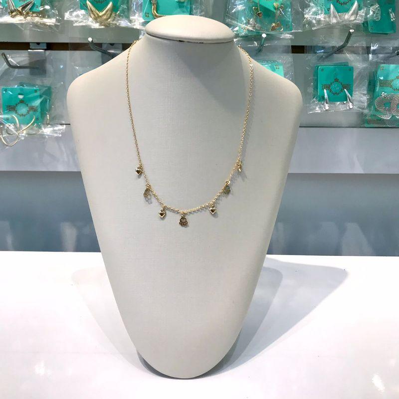 CHOKER AMOR DE PET BANHADO A OURO