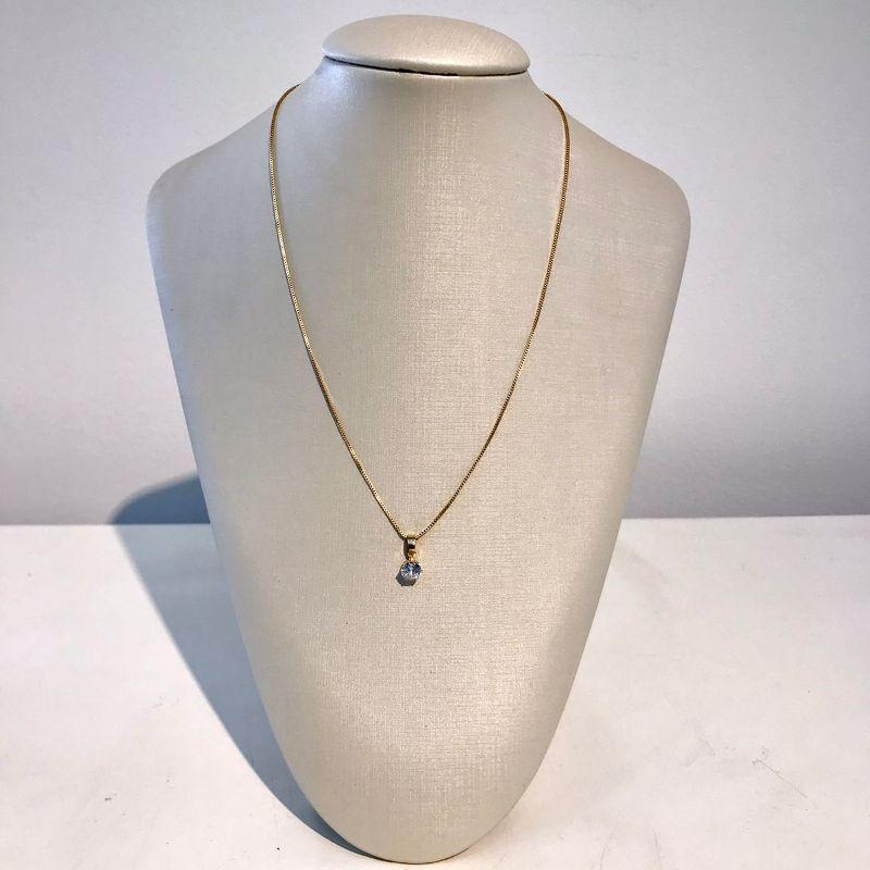 COLAR PONTO DE LUZ BANHADO A OURO