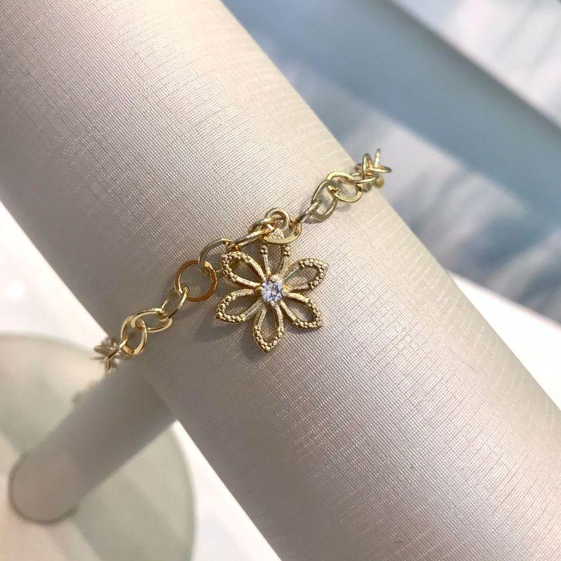 PULSEIRA GARDEN BANHADO A OURO