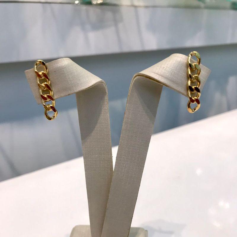 BRINCO ELOS BANHADO A OURO