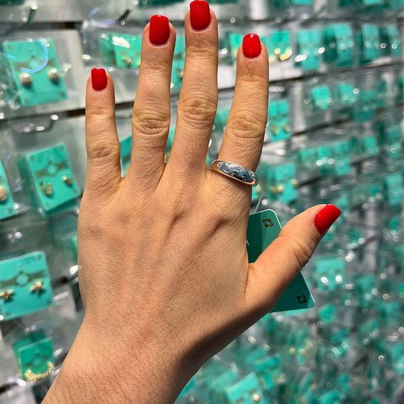 ANEL BOLD ZIRCÔNIA BANHADO A PRATA