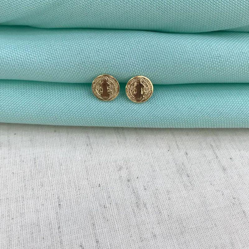 BRINCO SÃO BENTO BANHADO A OURO