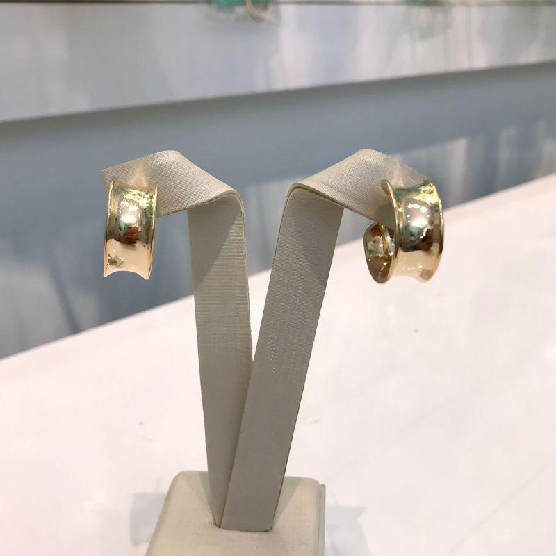 ARGOLA CORE BANHADO A OURO