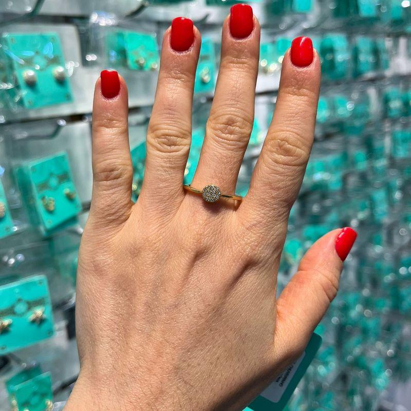 ANEL CHUVEIRINHO CLASSIC ZIRCÔNIA BANHADO A OURO