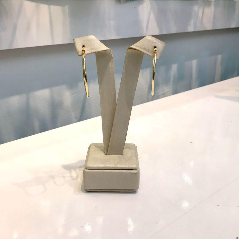 ARGOLA FECHO ITALIANO BANHADO A OURO