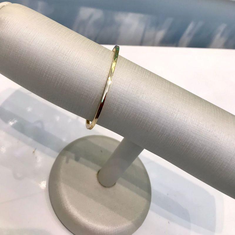 BRACELETE LISO BANHADO A OURO