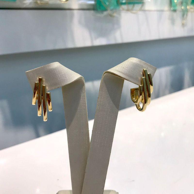 BRINCO DOLOMITAS BANHADO A OURO