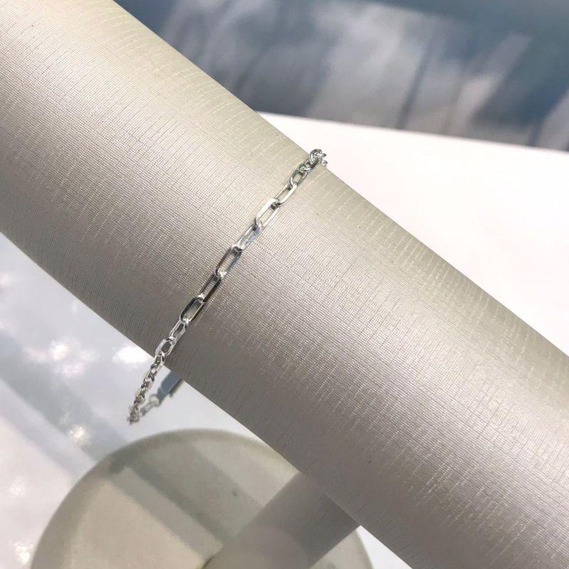 PULSEIRA CARTIER FECHO GAVETA MASCULINO BANHADO A PRATA