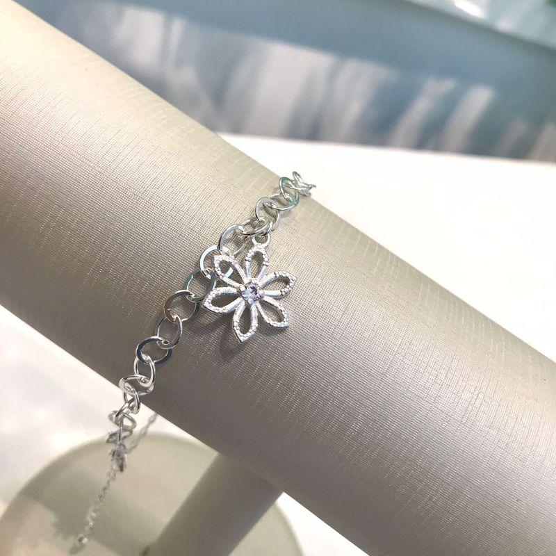 PULSEIRA GARDEN BANHADO A PRATA