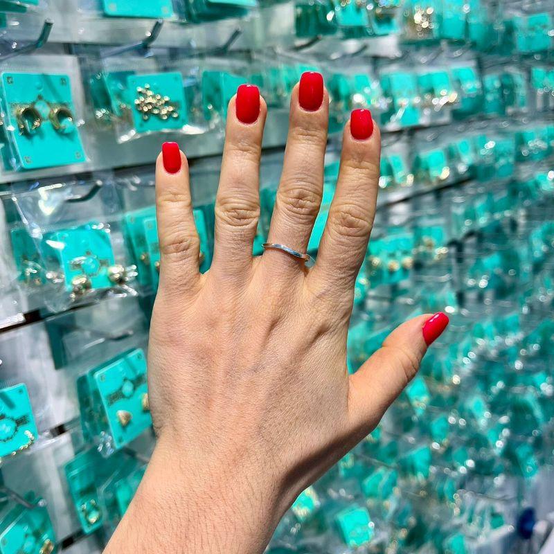 APARADOR LISO BANHADO A PRATA