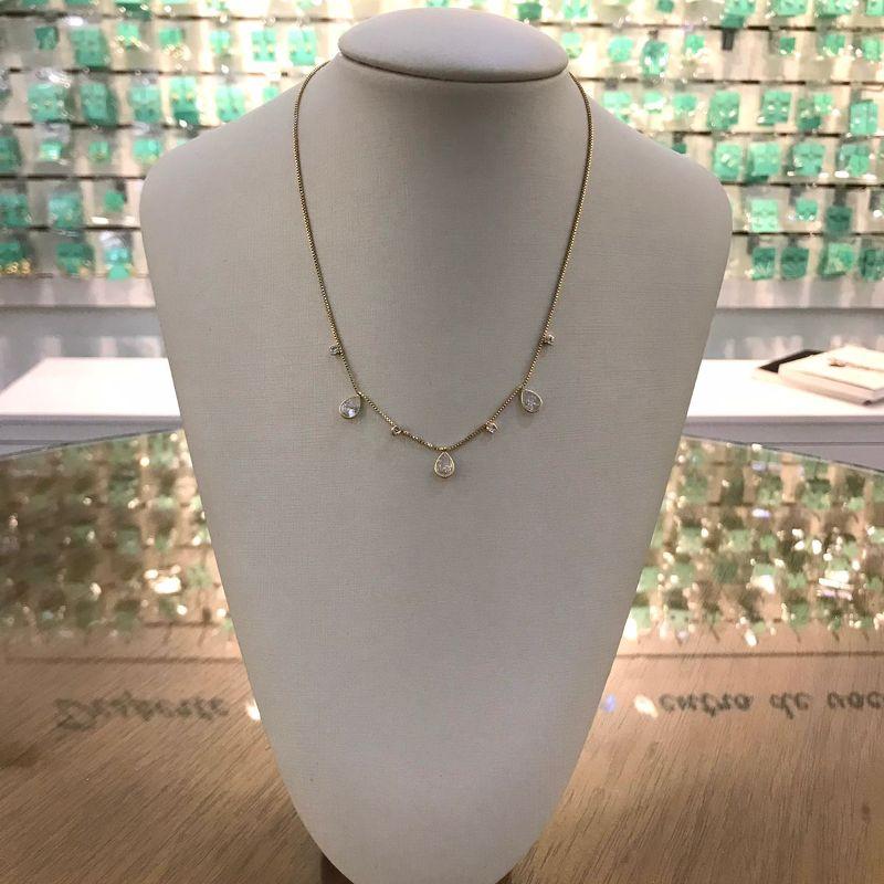 COLAR SUNSHINE BANHADO A OURO